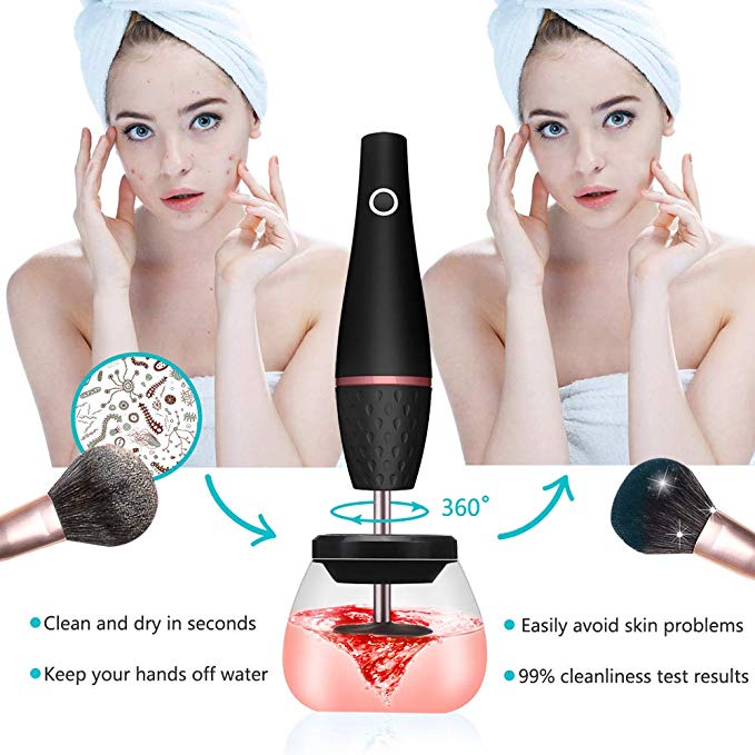 Makeup brush cleaner electric new collection